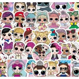 Stickers Lot - MGA LOL Doll Stickers  - Random Lot of 10